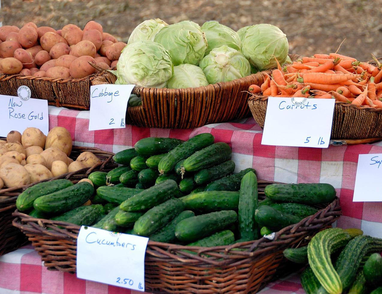 vegetais à venda foto