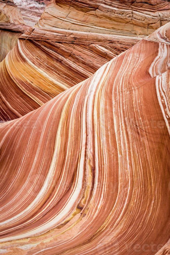 a onda, incrível formação rochosa no arizona, EUA foto