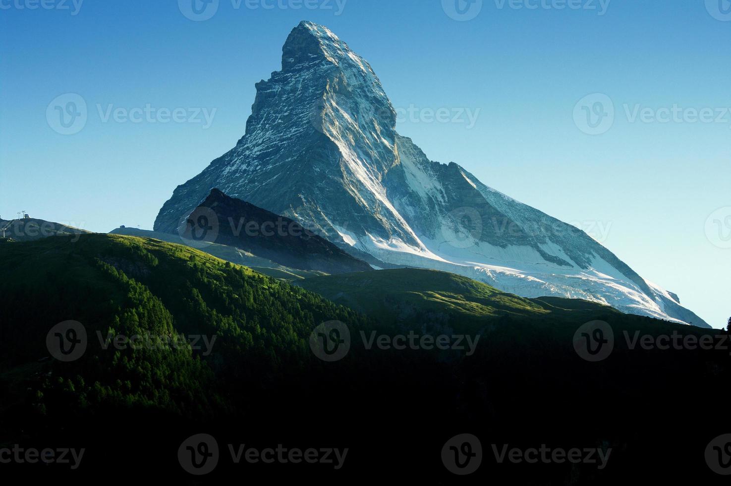 Matterhorn ao amanhecer foto