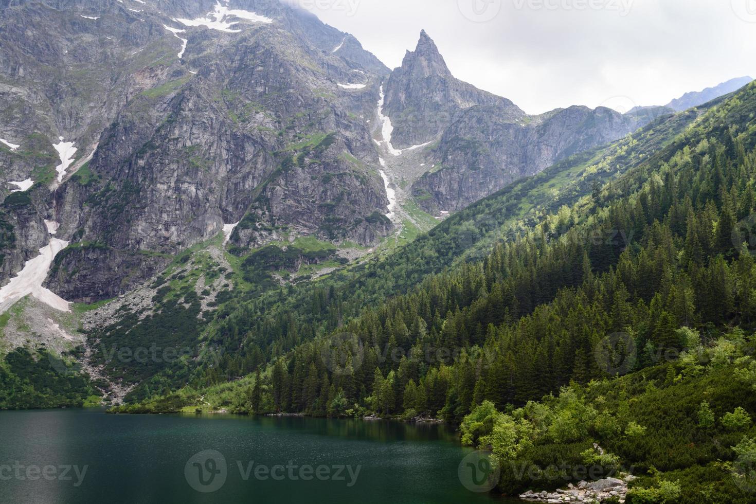 Lago Morskie Oko, Montanhas Tatra foto
