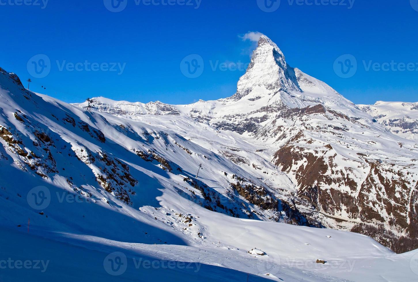 Matterhorn pico alp suíça foto