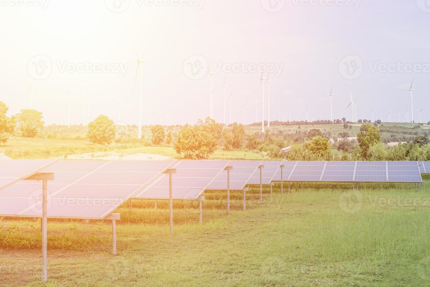 inovação da geração de eletricidade a partir da natureza. foto