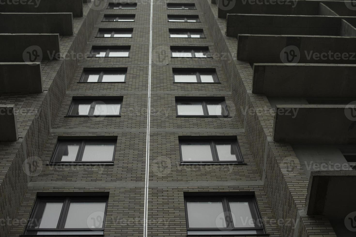 edifício na cidade. detalhes da casa. arquitetura da cidade. foto