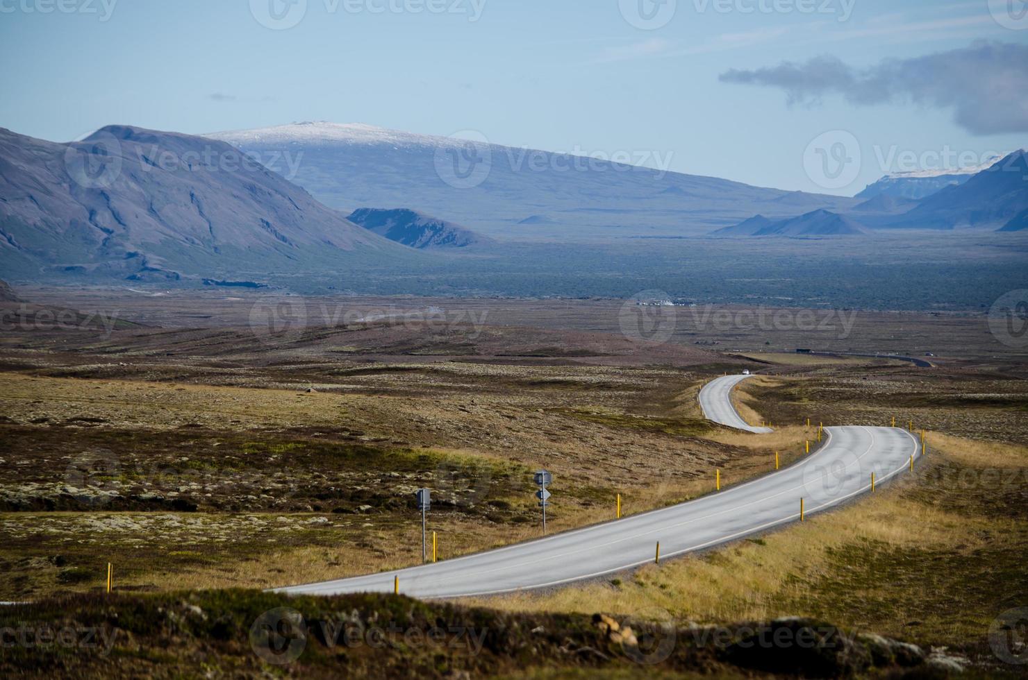 estradas islandesas foto