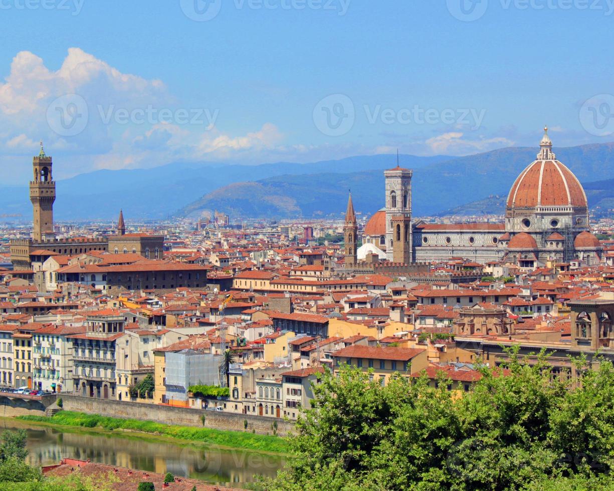 vista de florença foto