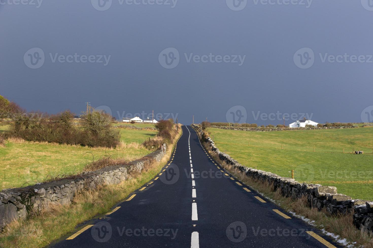 estrada na Irlanda foto