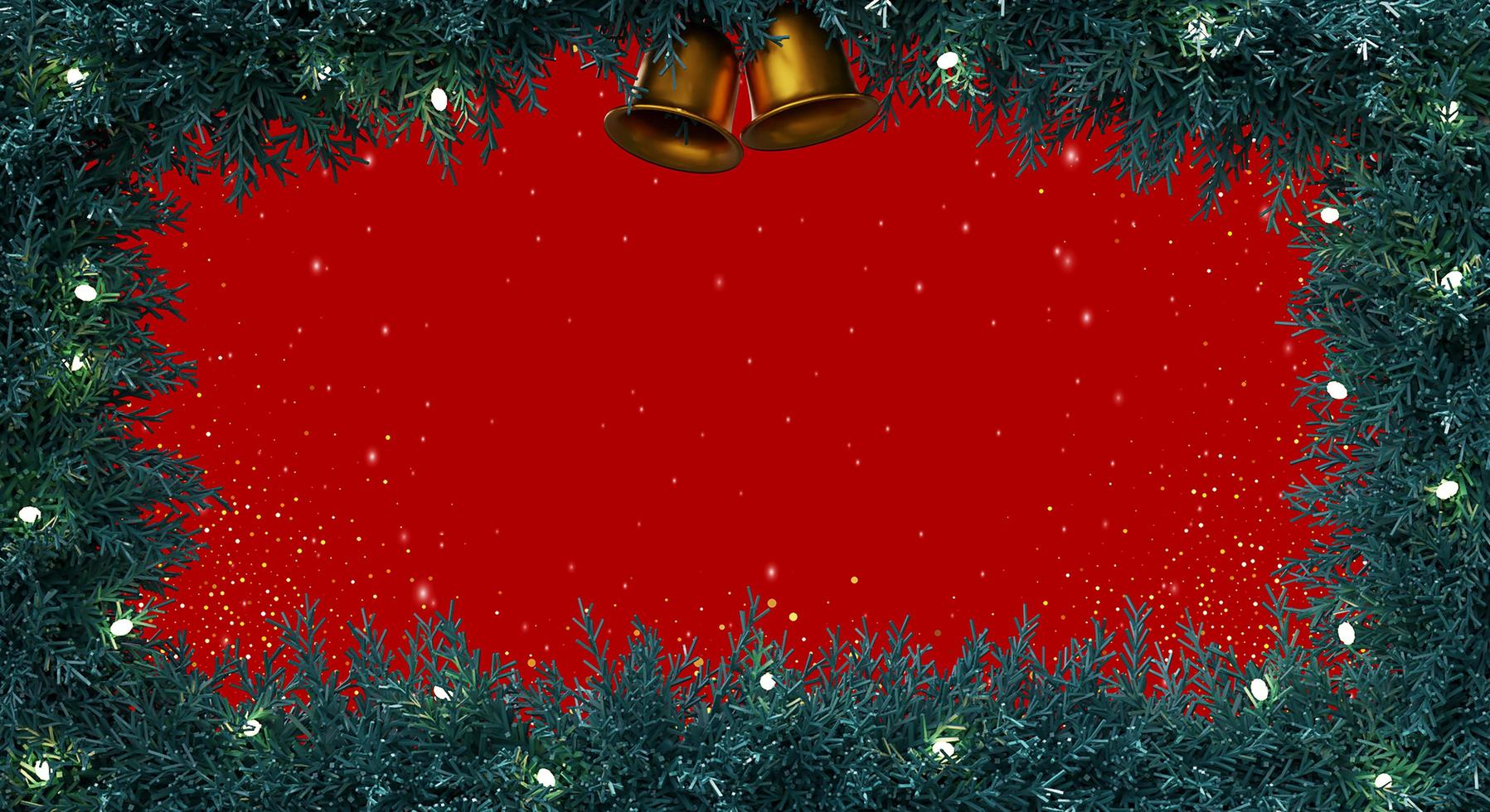 fundo 3d de natal foto