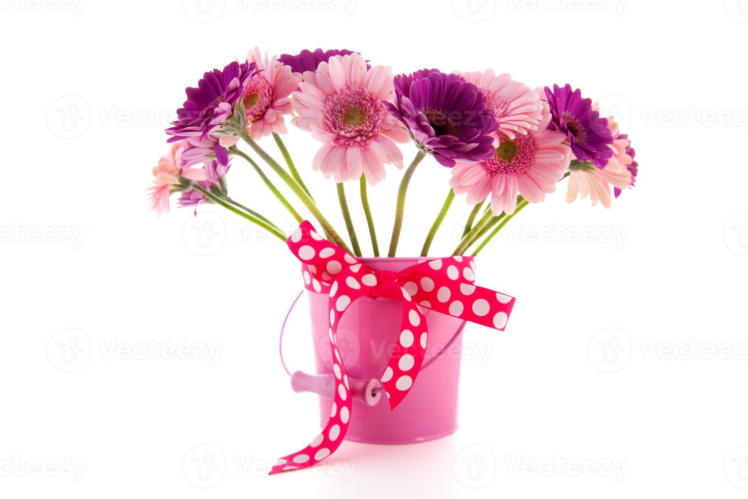 bouquet de flores gerber foto