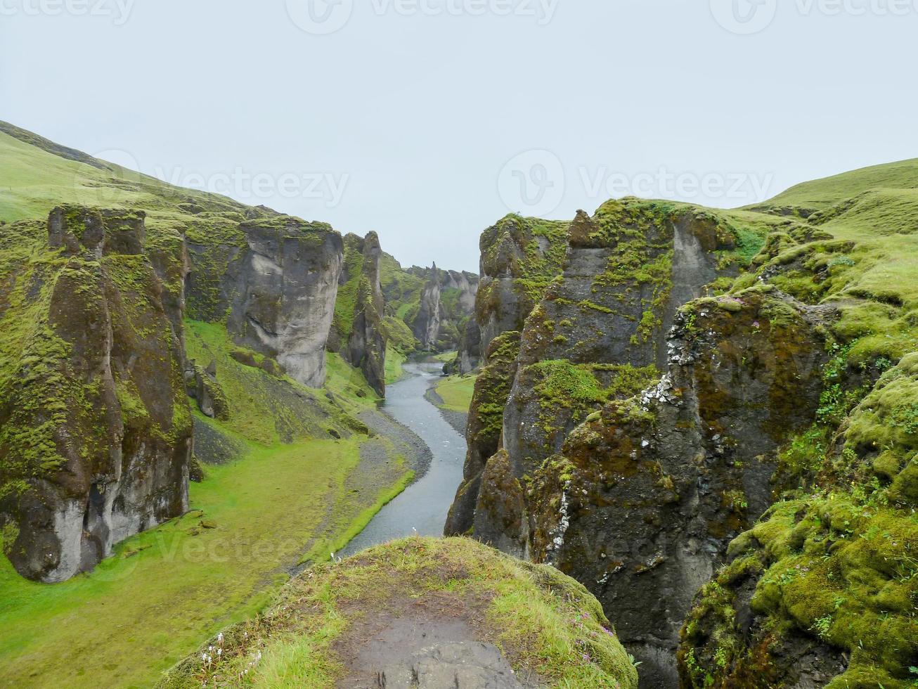 cenário natural na Islândia foto