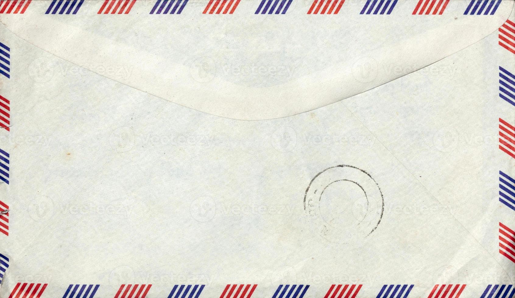 envelope de correio aéreo antigo com selo foto