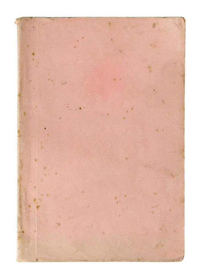 páginas de livros antigos isoladas em branco foto