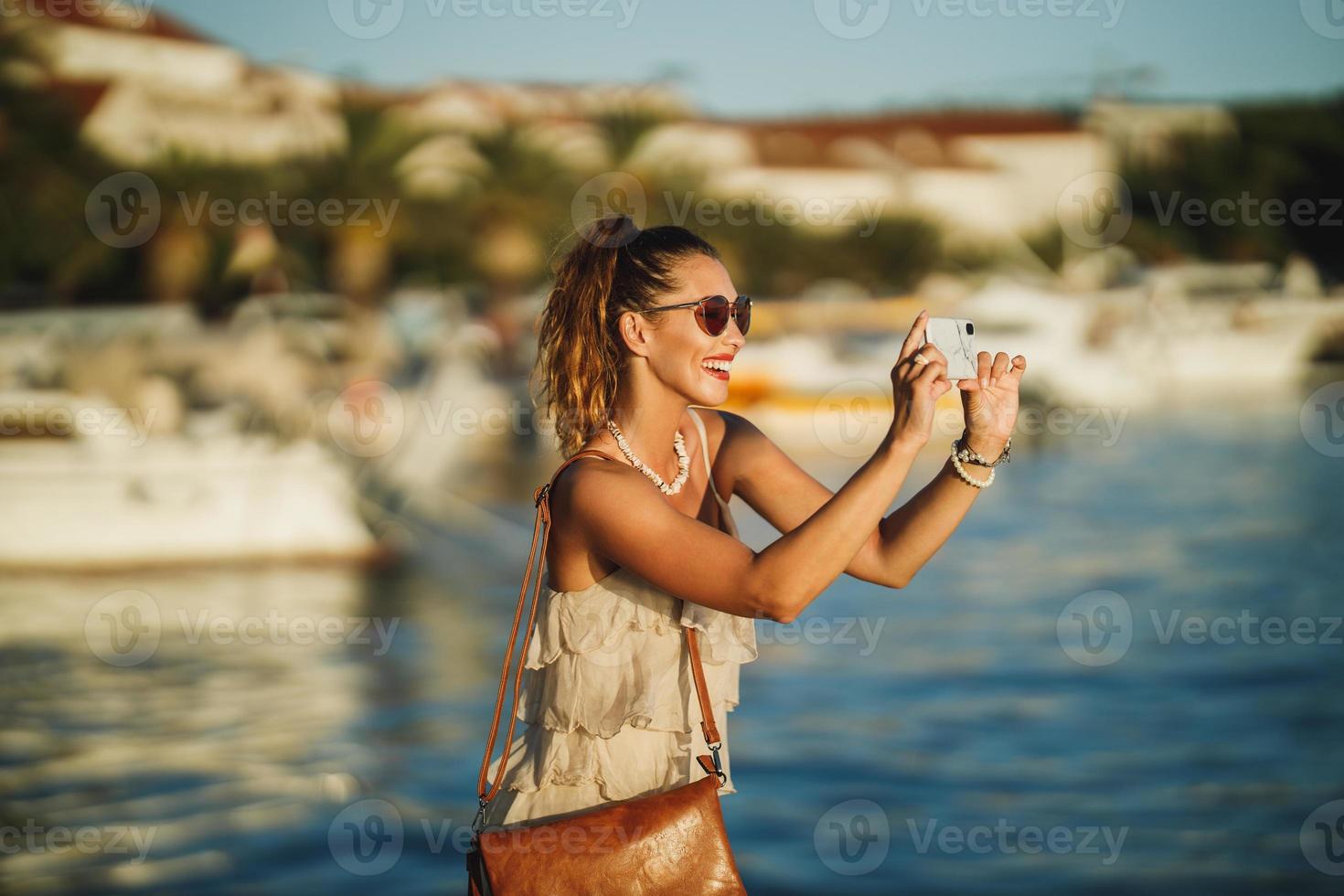 capturando a vida e a beleza nela foto