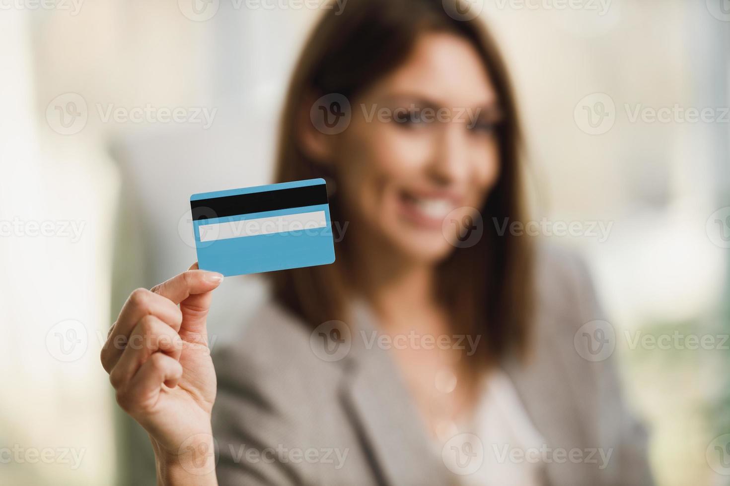 sucesso de financiamento com cartão de crédito foto