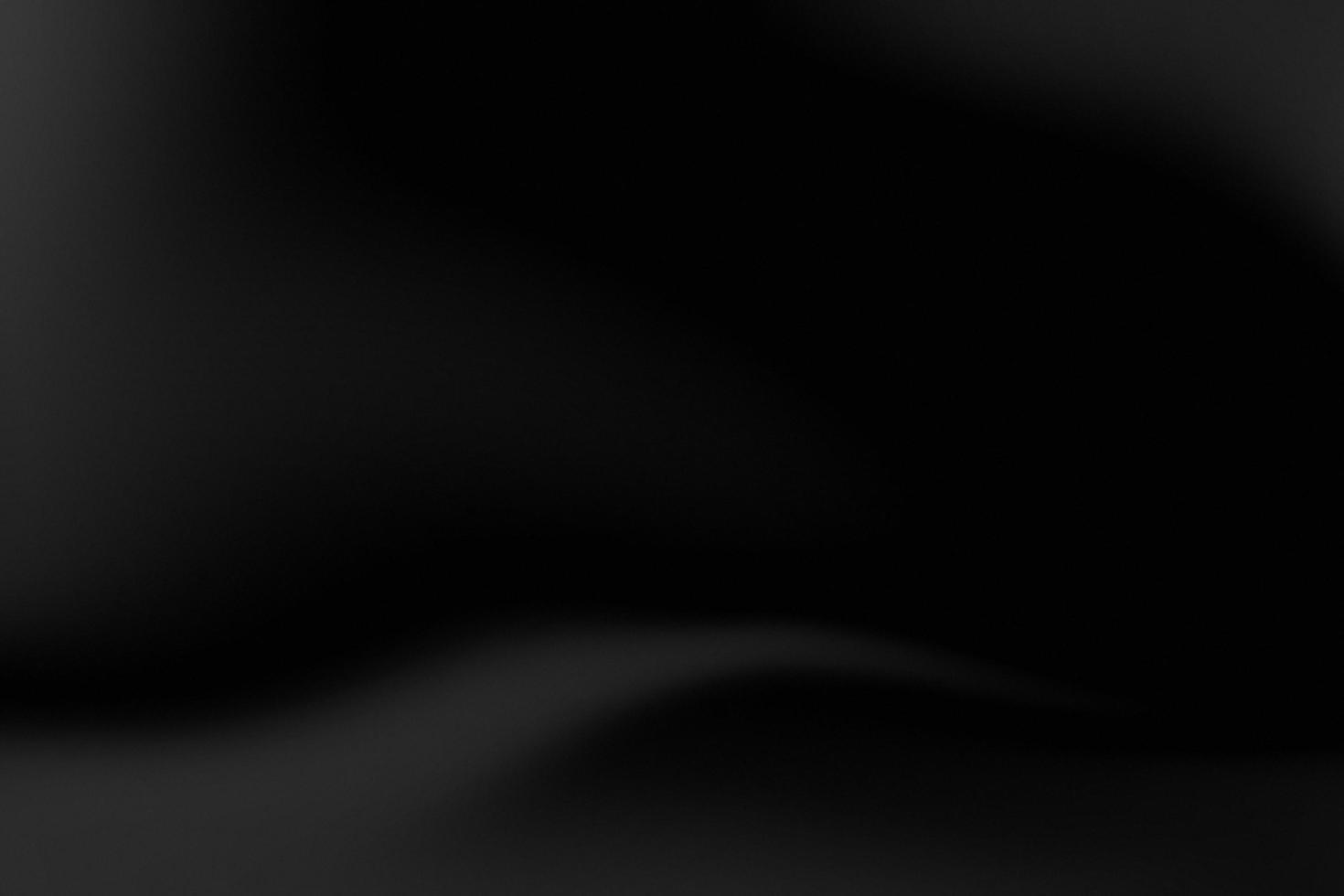 ilustração de fundo gradiente preto. fundo desfocado bonito e atraente com transição de cor suave. foto