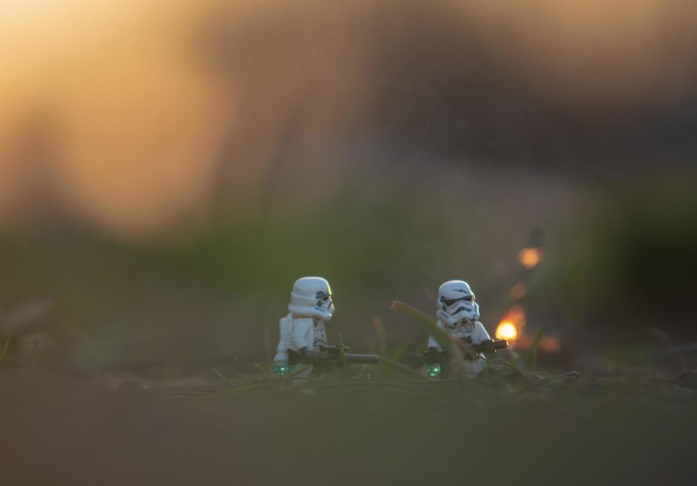 Lego minifiguras stormtroopers foto