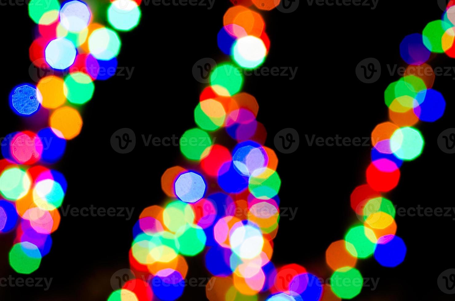 luzes festivas foto