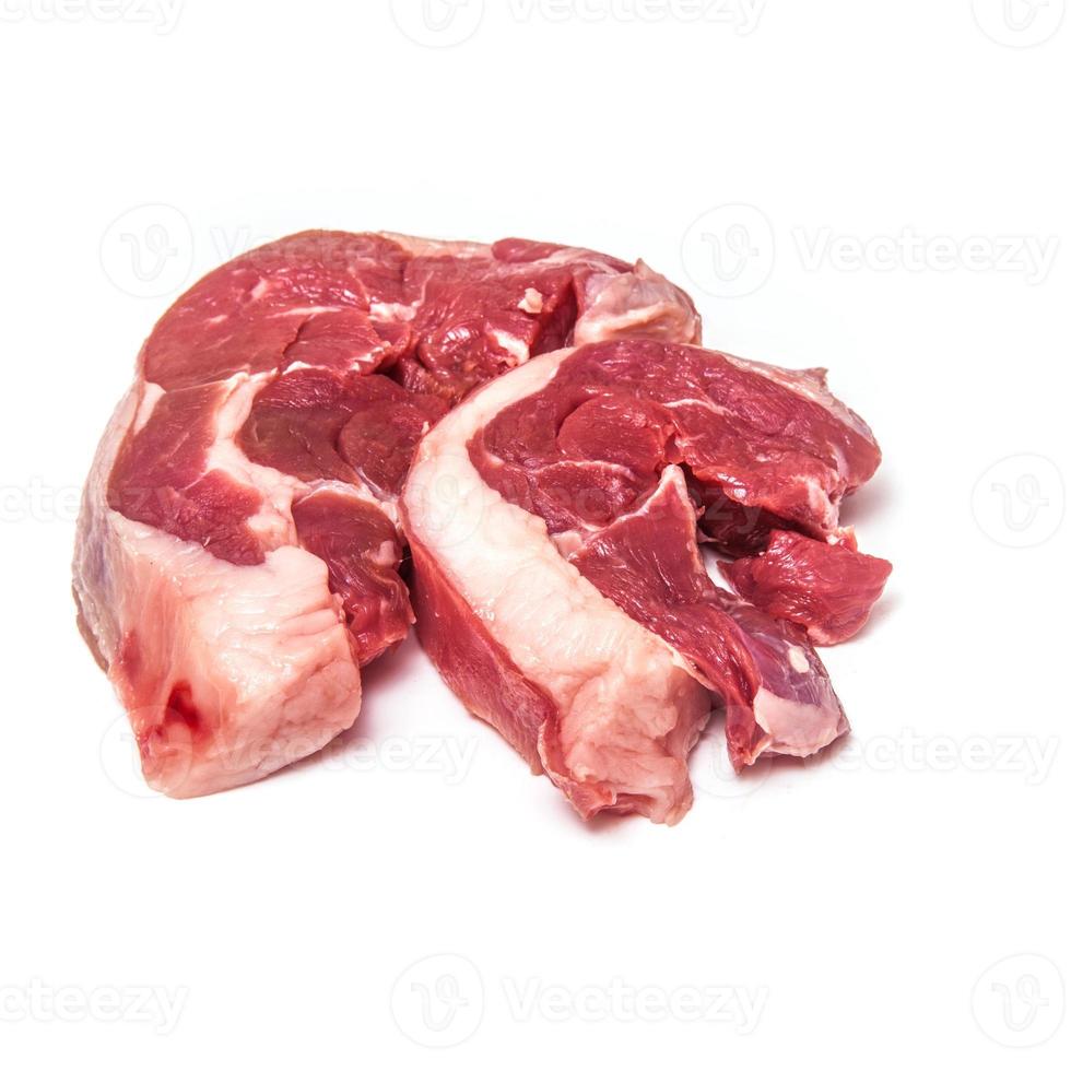 bifes de carne de cabra foto