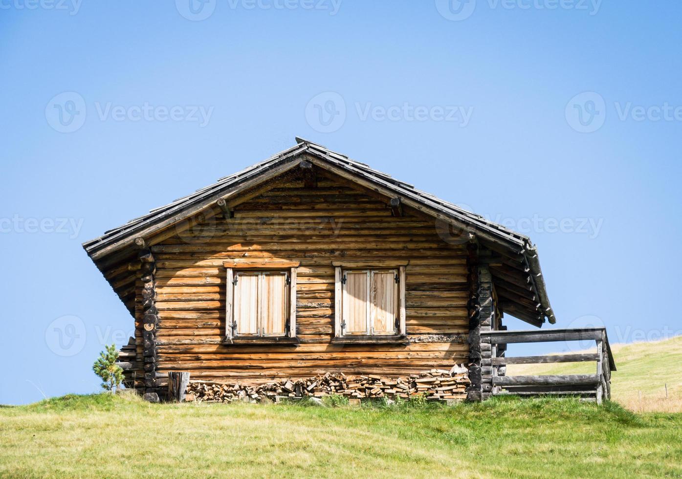 cabana de madeira foto