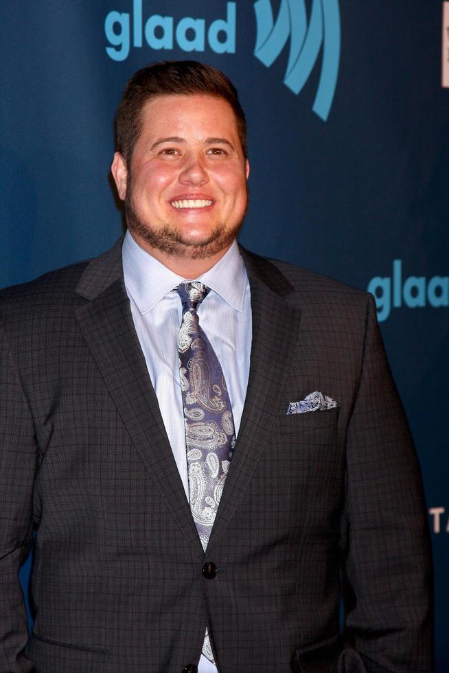 los angeles, 20 de abril - chaz bono chega ao glaad media awards 2013 no jw marriott em 20 de abril de 2013 em los angeles, ca foto