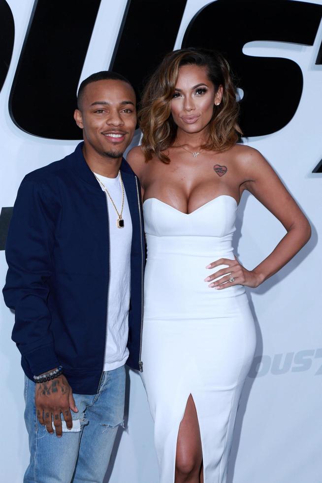 los angeles, fev 1 - bow wow, erica mena, aka shad moss at the avengers age of ultron los angeles estréia no tcl chinese theatre em 1 de abril de 2015 em los angeles, ca foto