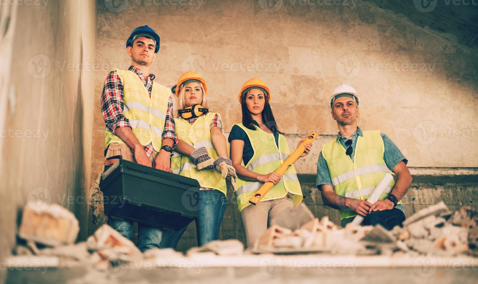 visão da equipe de arquitetos foto