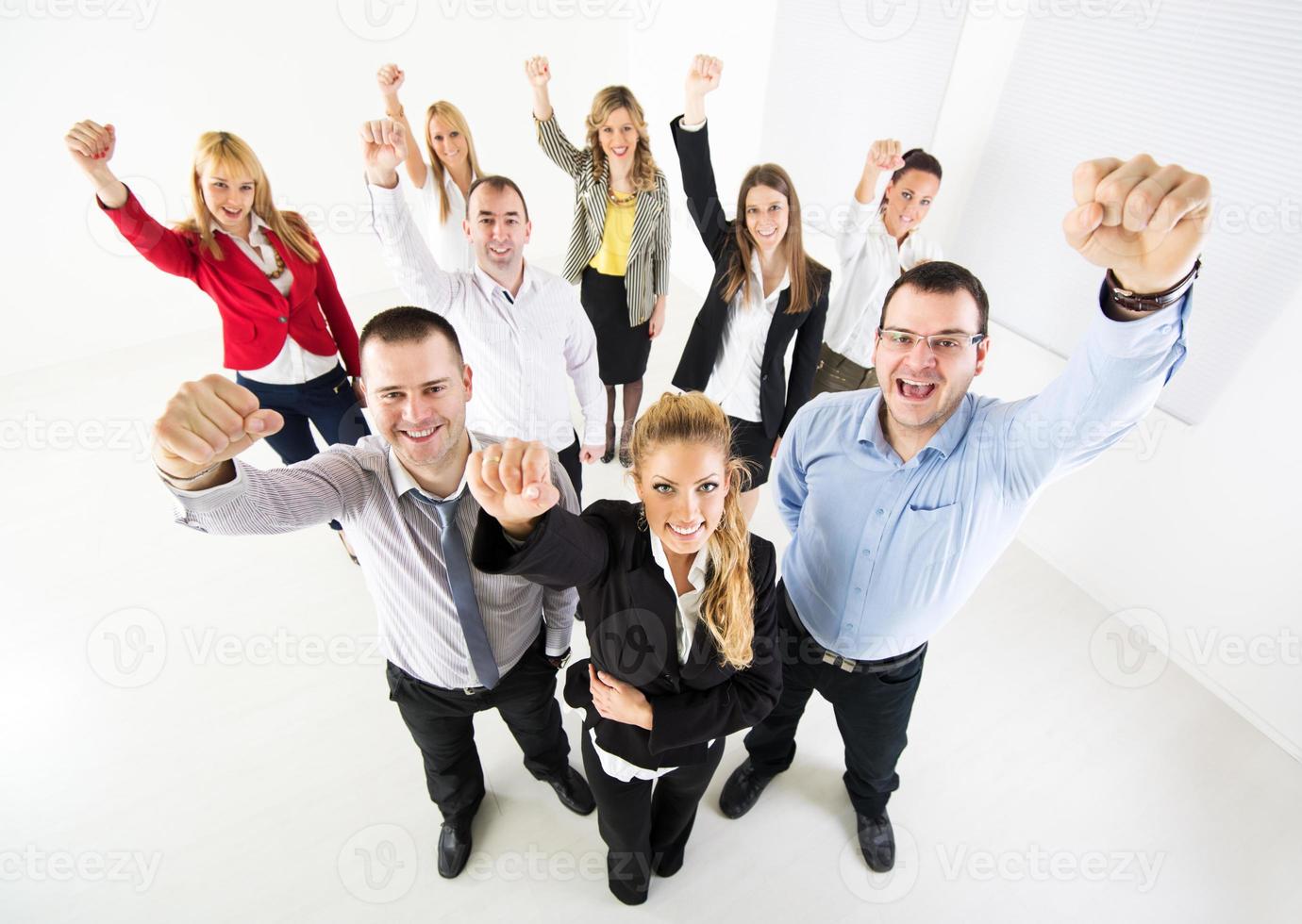 equipe de negócios de sucesso foto