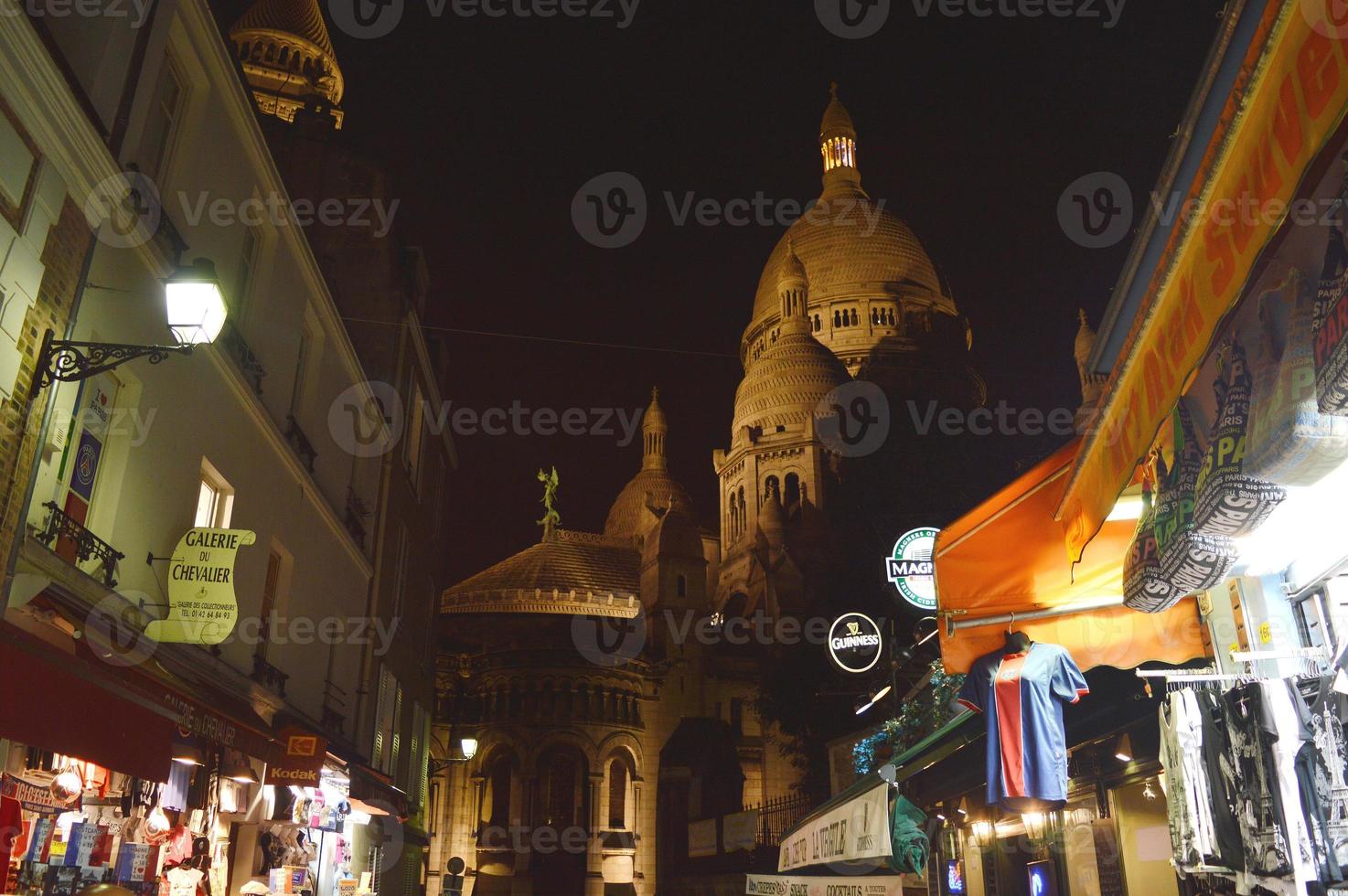Basílica de Montmartre Sacre Coeur foto