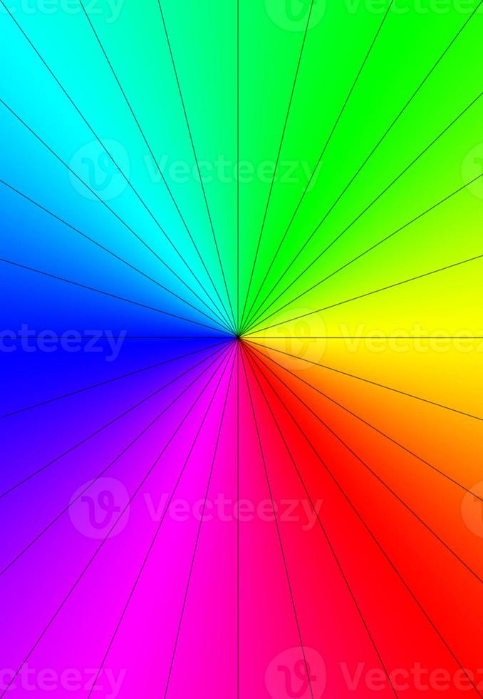 fundo de explosão de sol de arco-íris. modelo de banner colorido suave. foto