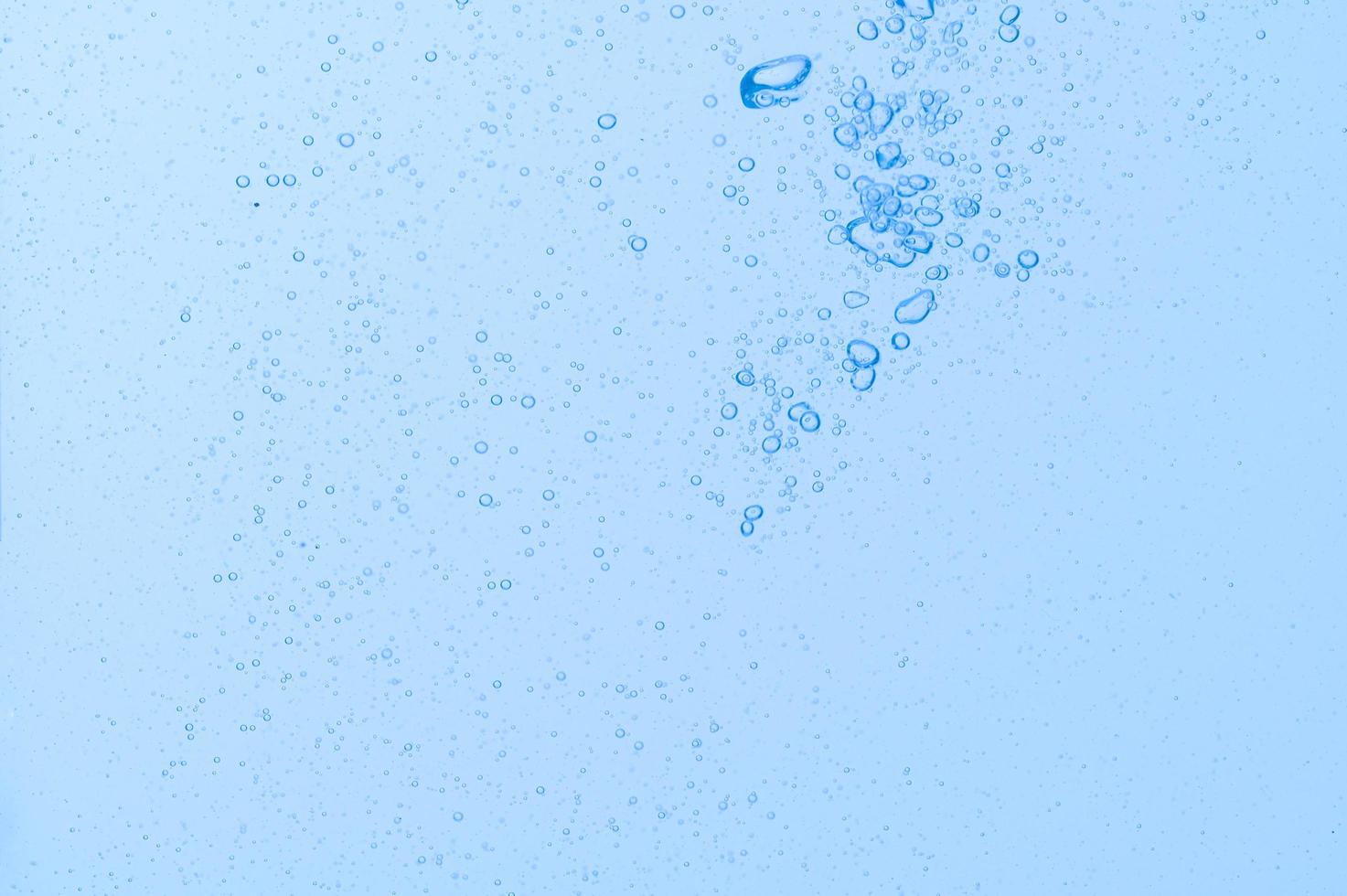 bolhas na água foto