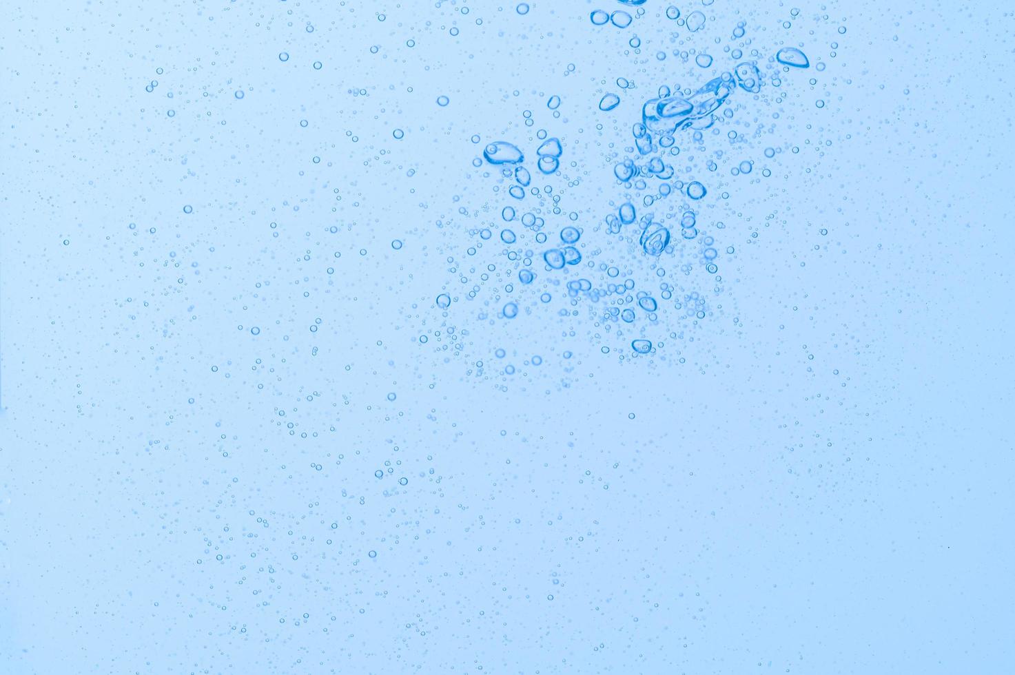 bolhas na água foto