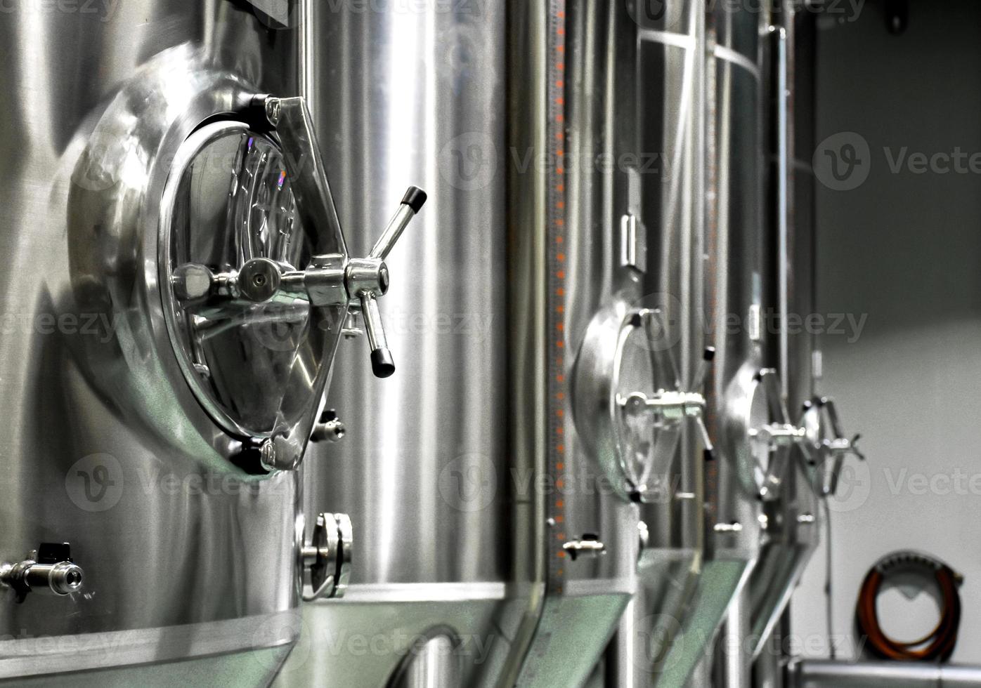 máquinas de fabricação de cerveja fábrica de cerveja foto