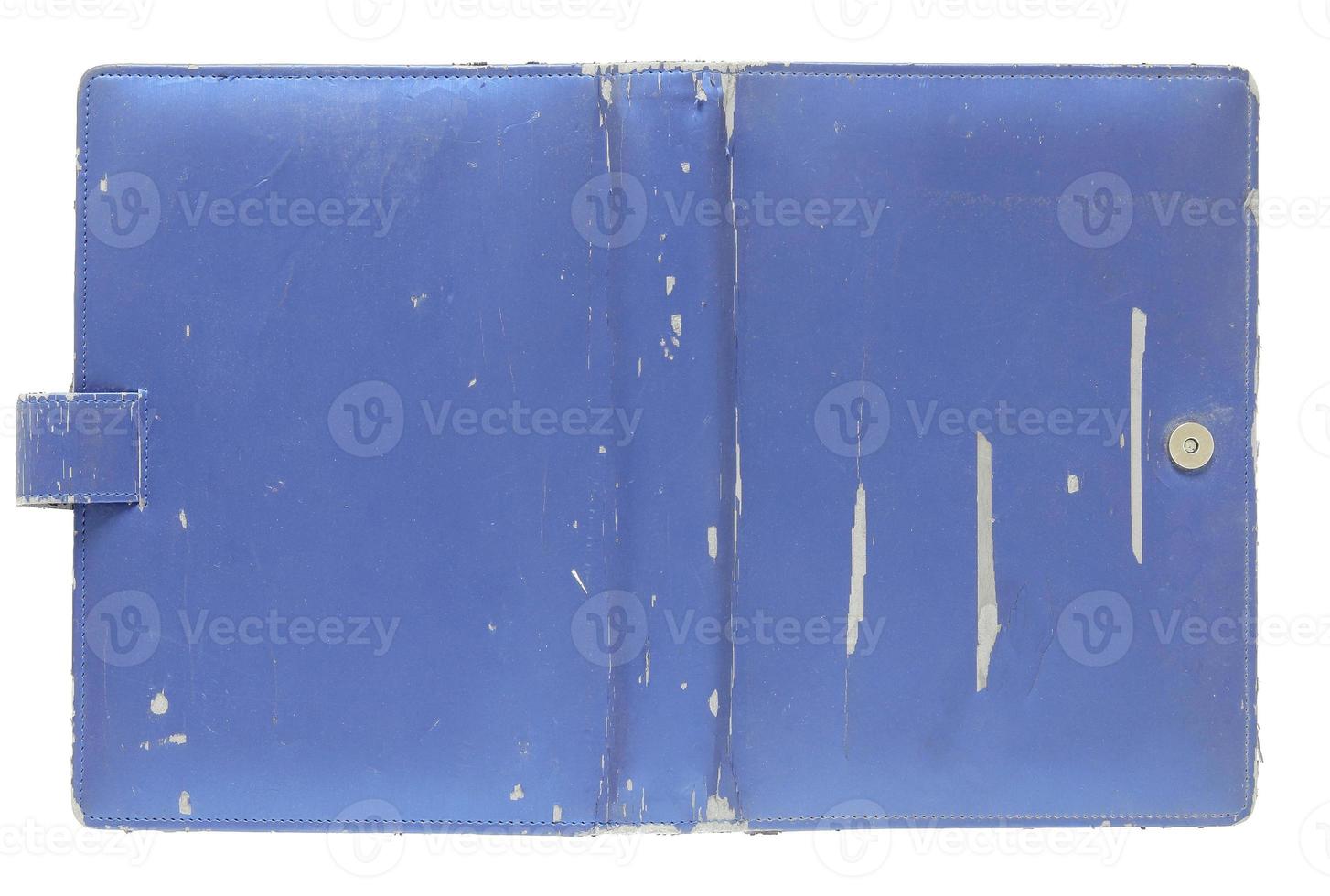 capa de livro antigo isolada em branco com traçado de recorte foto