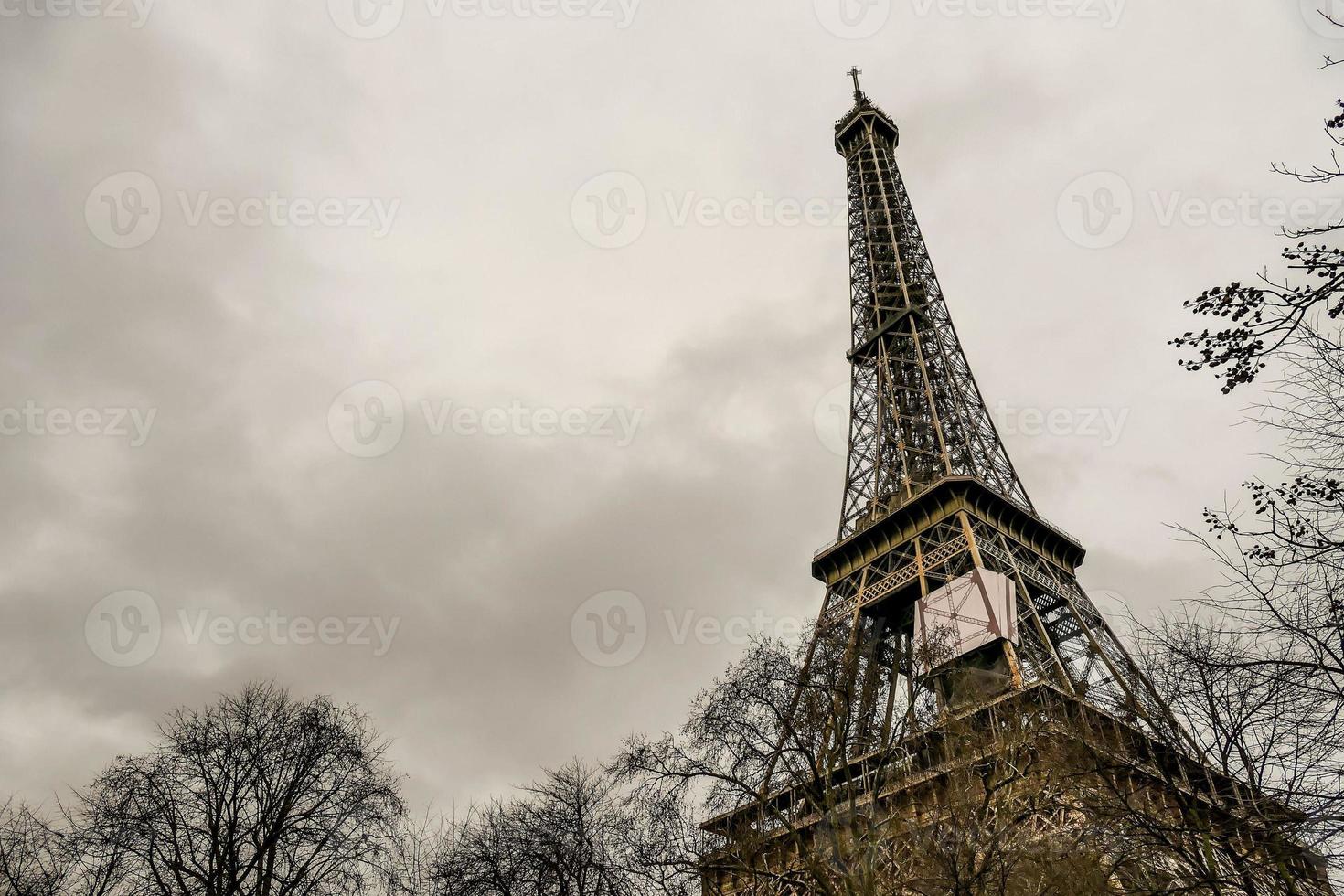 vista da torre eiffel foto