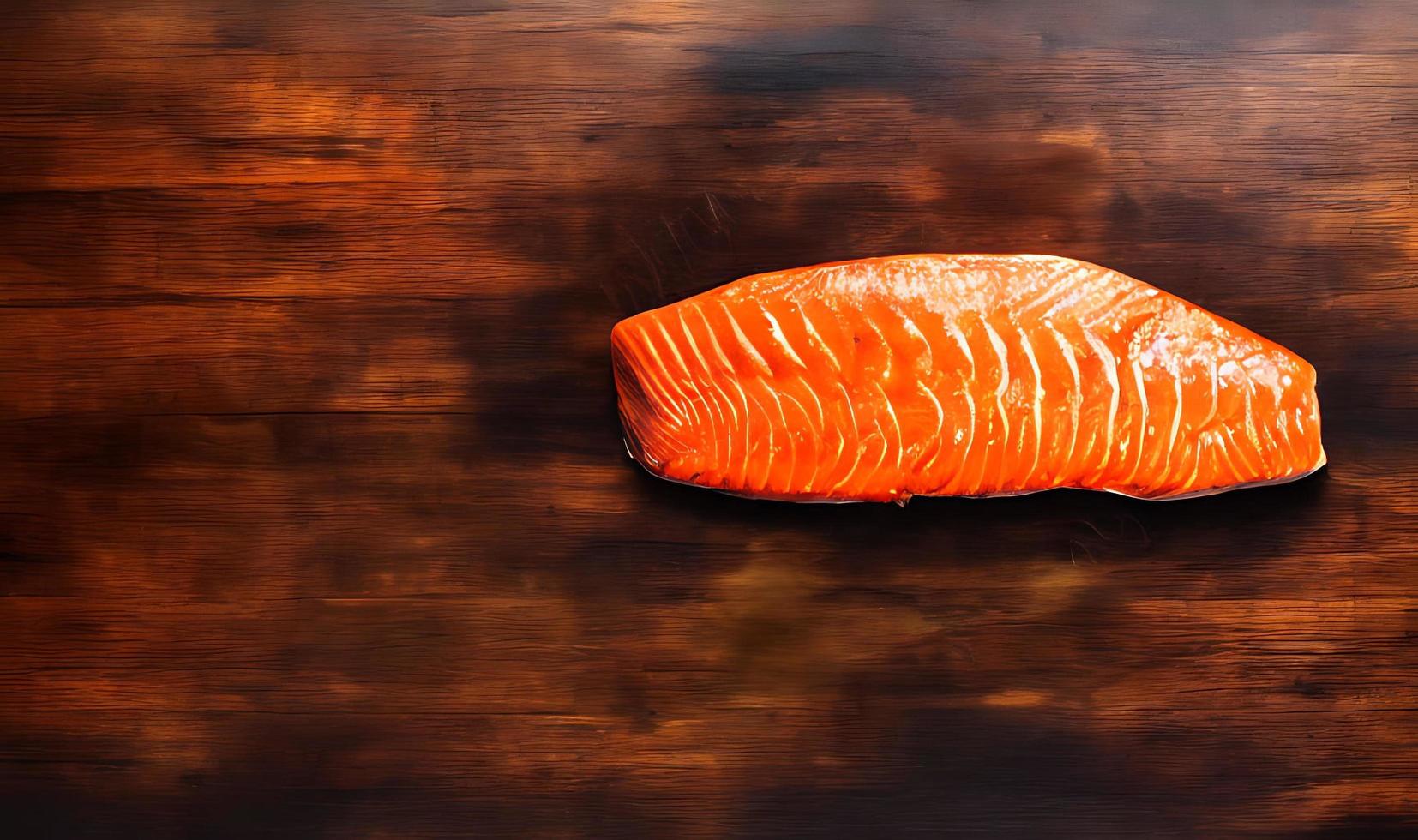 salmão grelhado. salmão assado de comida saudável. prato de peixe quente. foto