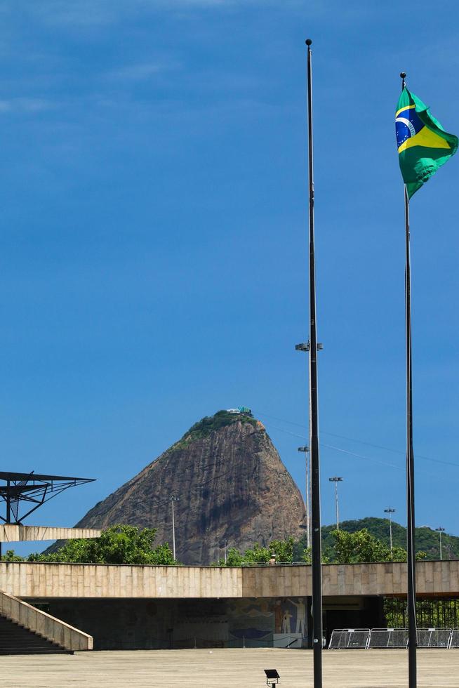 rio de janeiro, rj, brasil, 2022 - monumento aos mortos da segunda guerra mundial, construído em 1960 no parque do flamengo foto