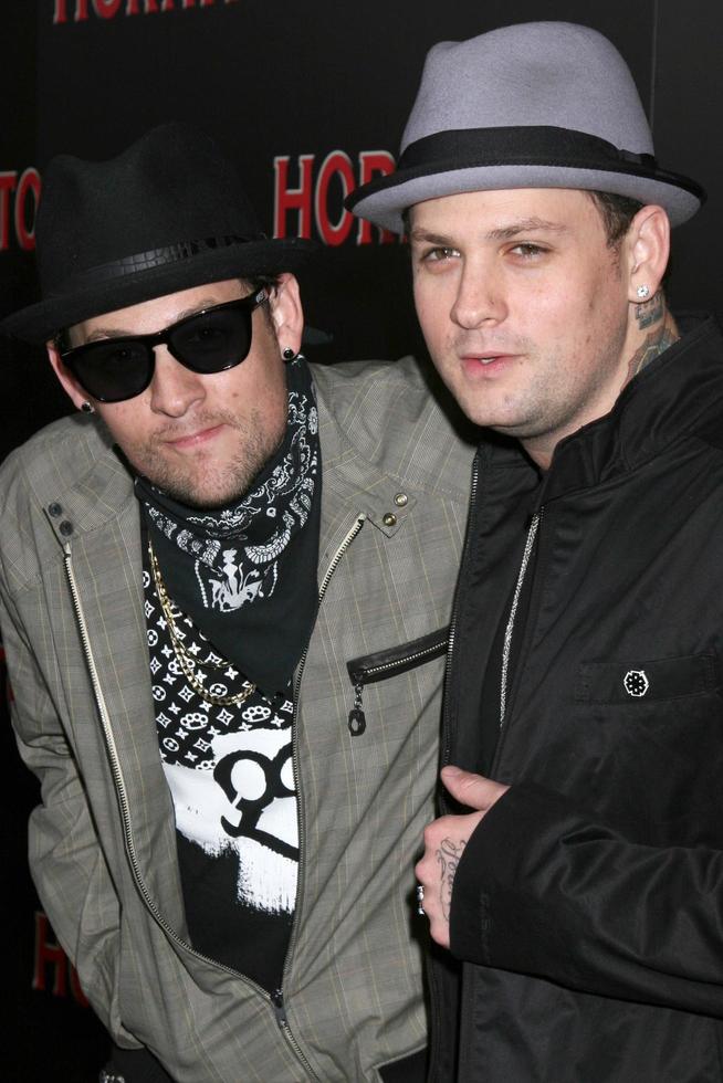 joel e benji madden evento cinco de maio Crown bar Los Angeles, ca 5 de maio de 2008 foto