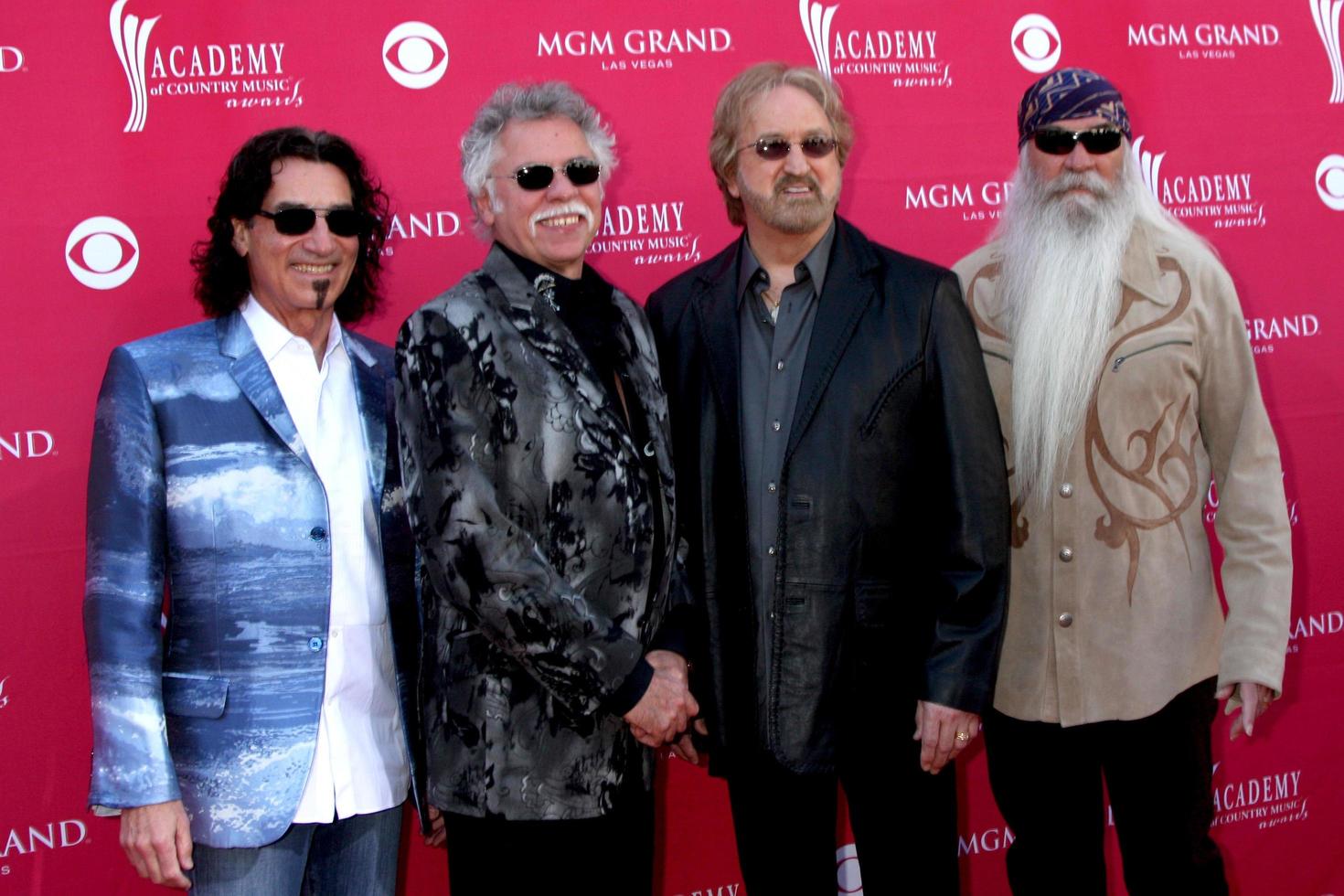 Oak Ridge Boys chegando ao 44º Academy of Country Music Awards na MGM Grand Arena em Las Vegas, Nevada, em 5 de abril de 2009 foto