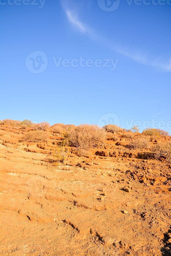 paisagem rochosa nas ilhas canárias foto