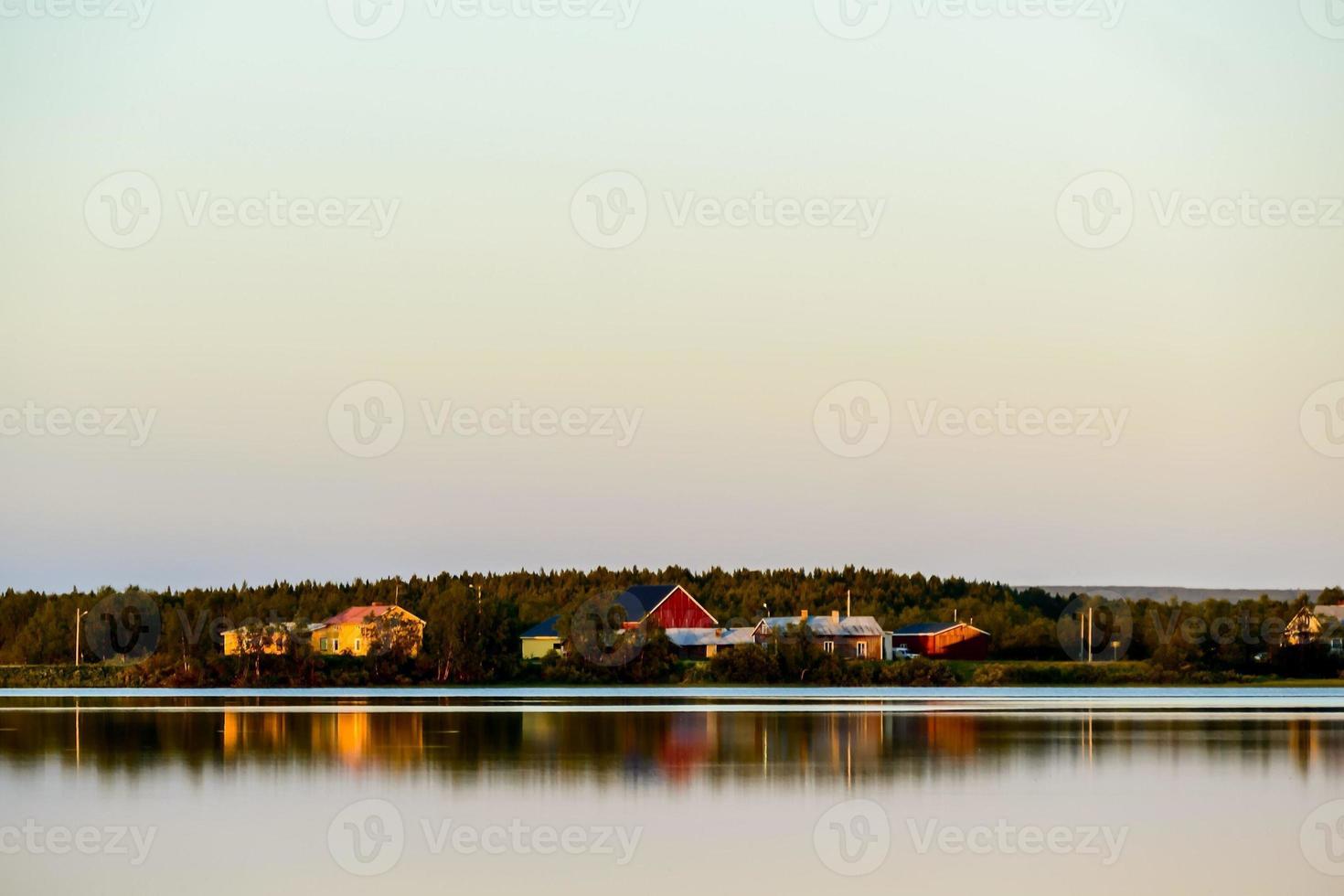 paisagem na suécia, europa foto