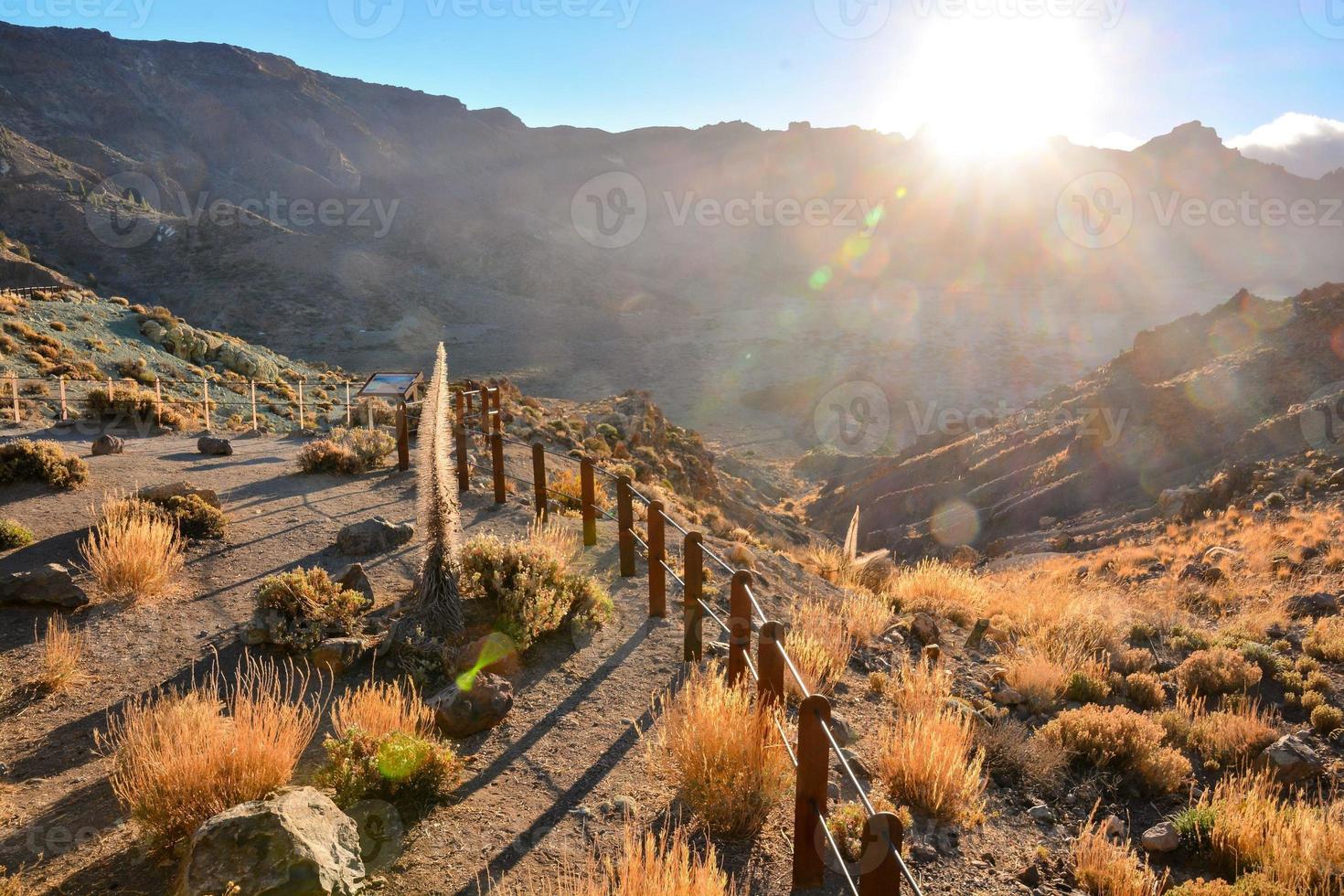 paisagem nas ilhas canárias foto