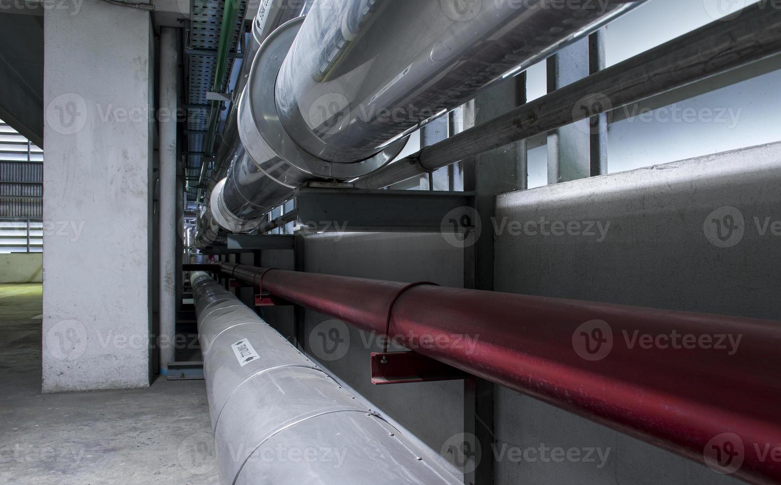 gasodutos para plantas industriais foto