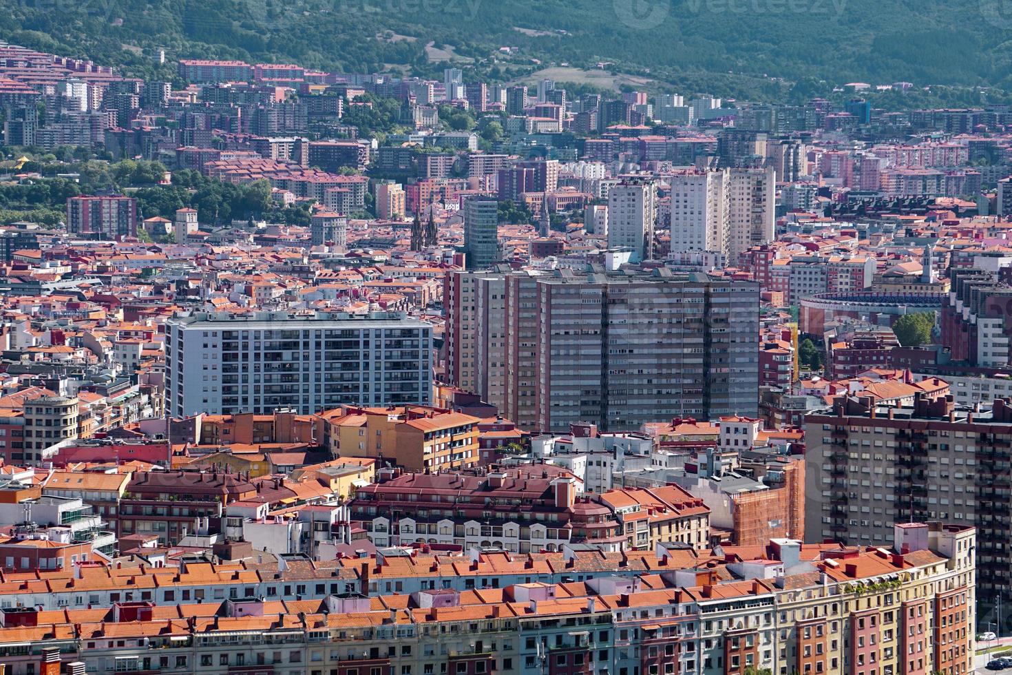 paisagem urbana da cidade de bilbao, país basco, espanha, destinos de viagem foto