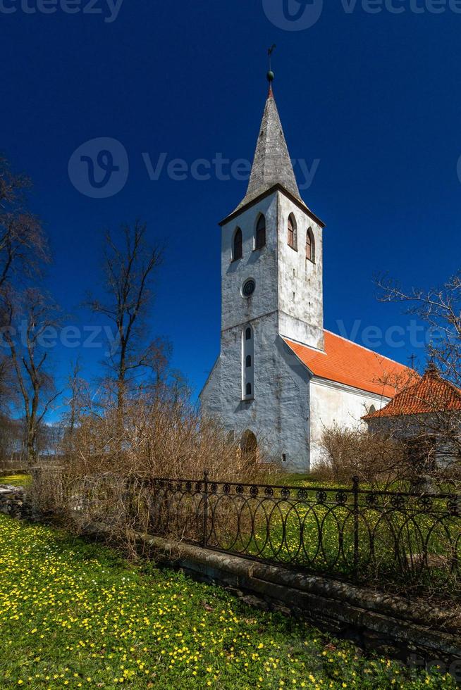 igrejas luteranas da ilha de hiiumaa foto