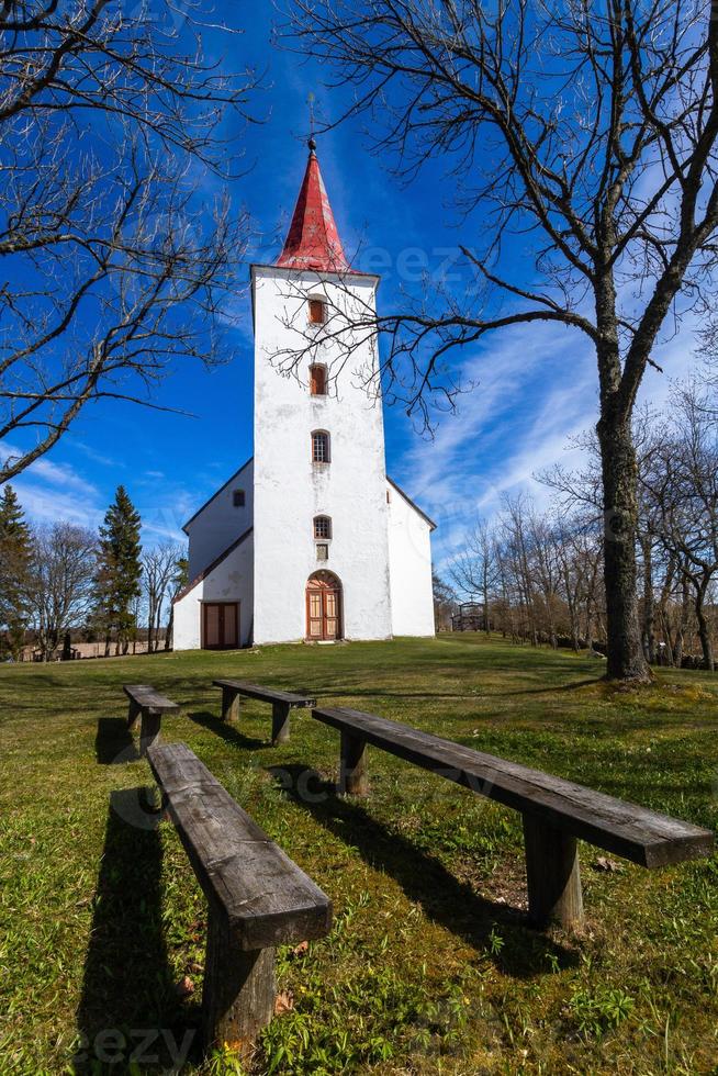 igrejas luteranas da ilha de hiiumaa foto