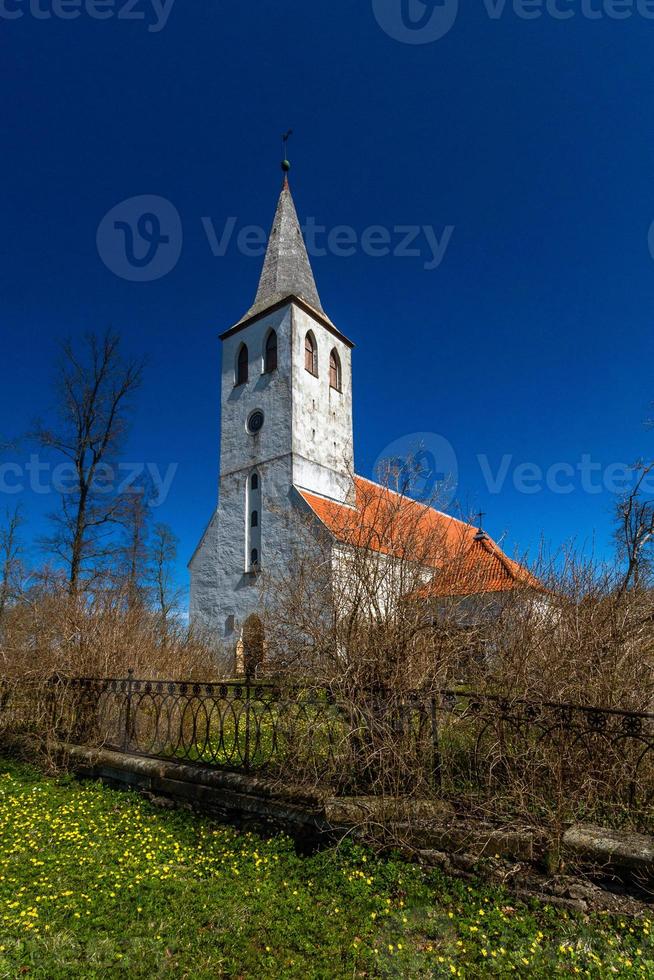 igrejas luteranas da ilha de hiiumaa foto