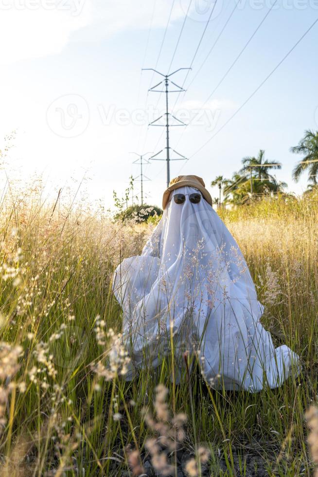 fantasma em volta da vegetação em plena luz do dia, ao pôr do sol, méxico foto