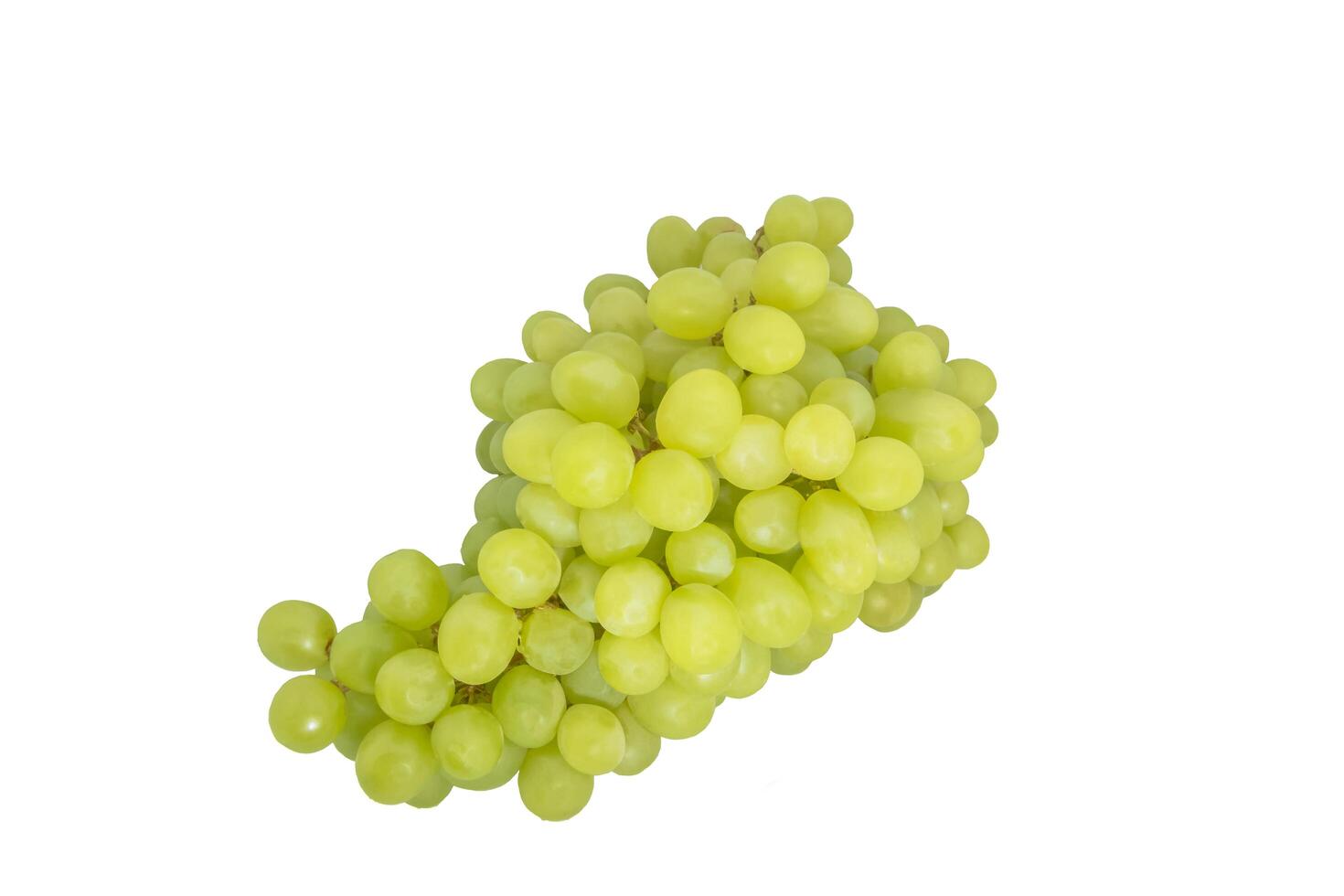 uvas em fundo branco foto