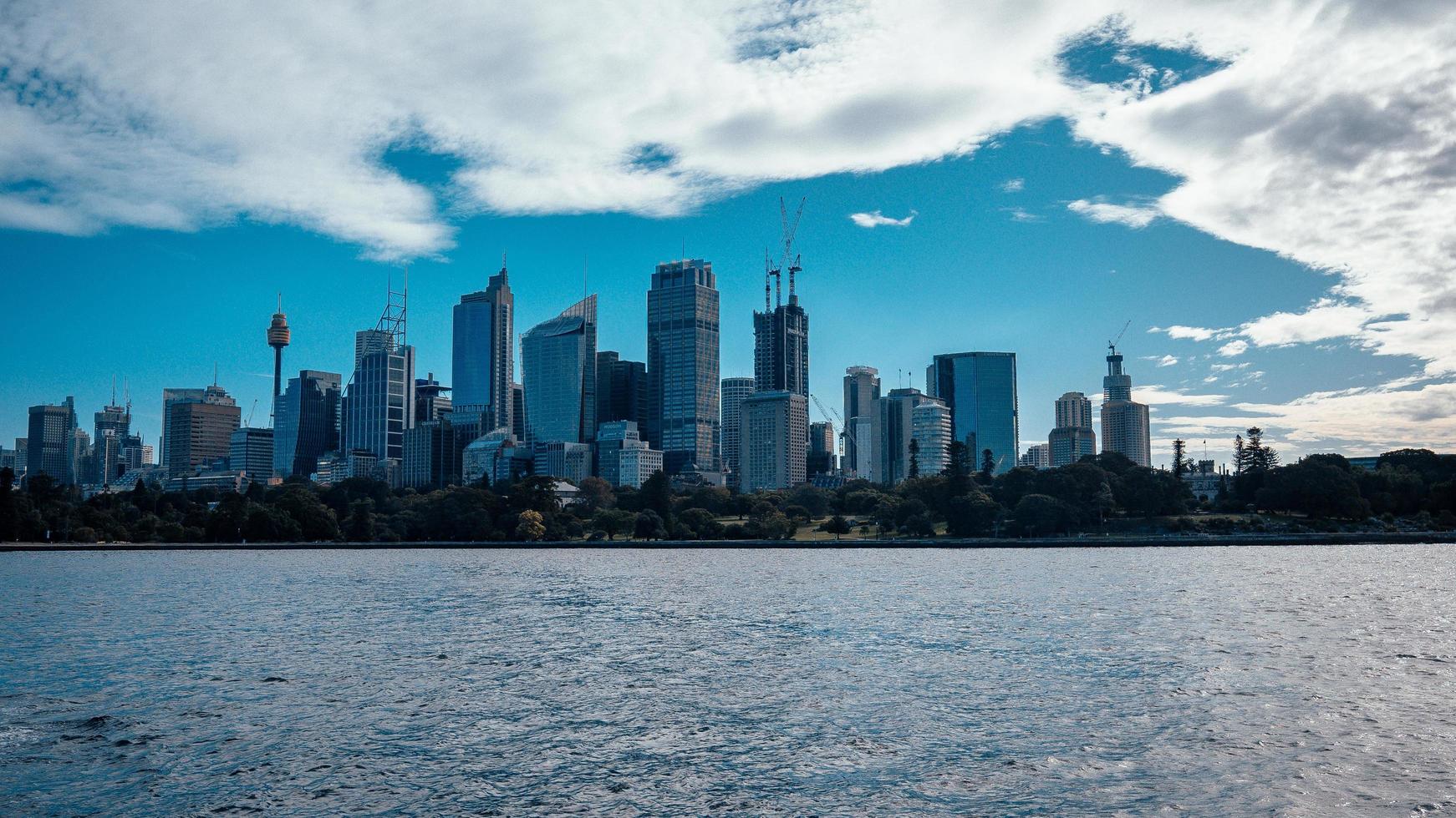 horizonte em Sydney, Austrália foto