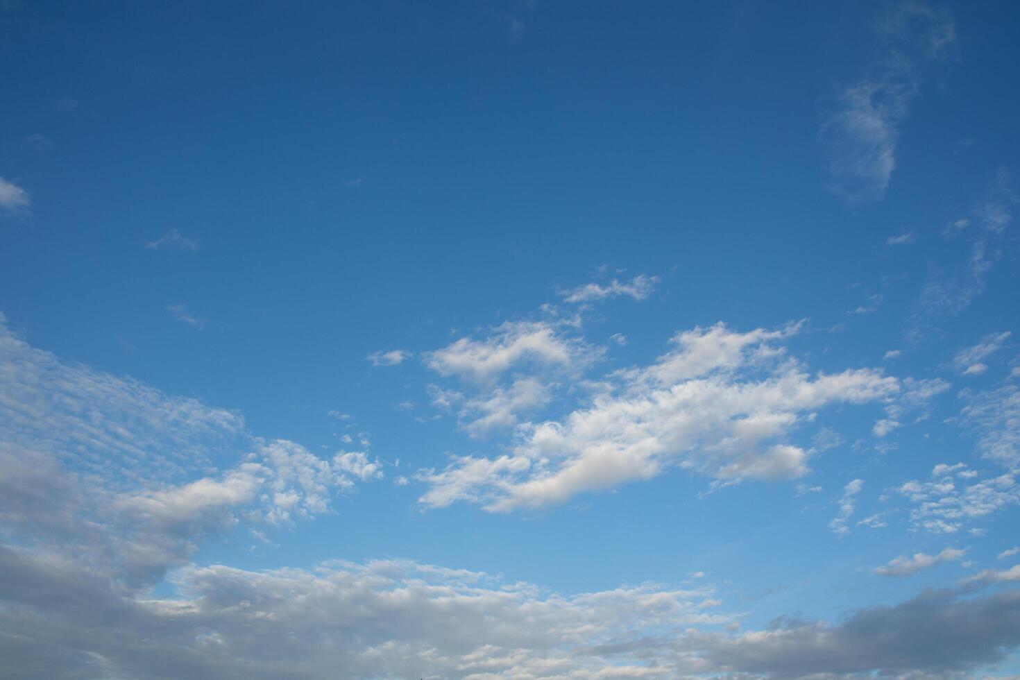 céu azul com nuvens foto