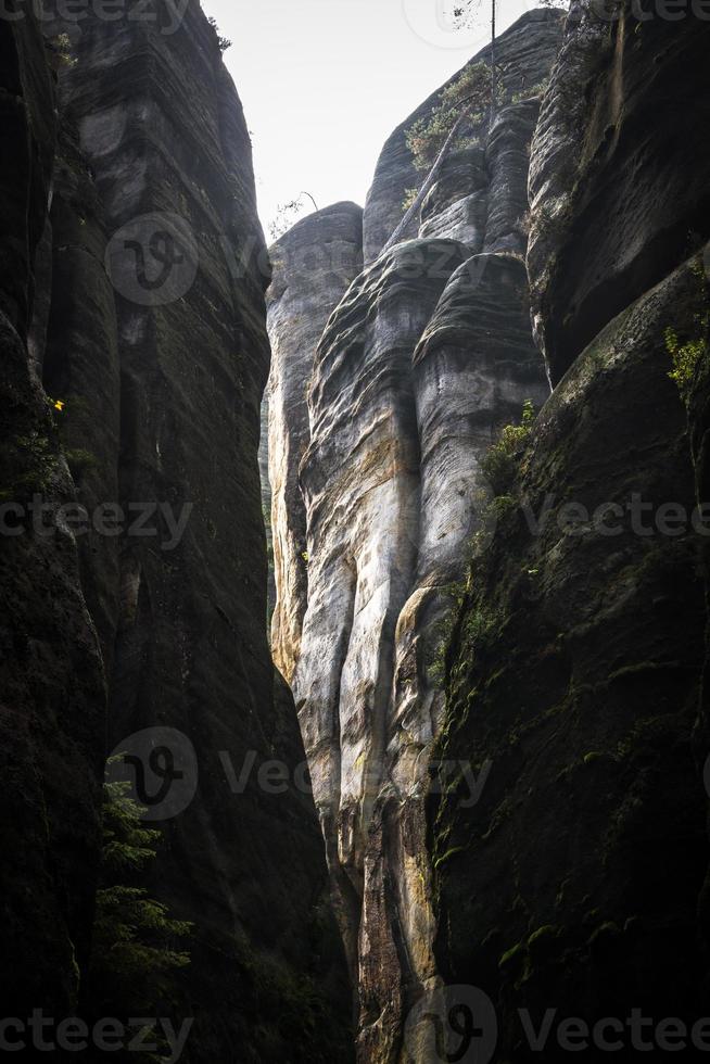 paisagens outonais de adrspach foto